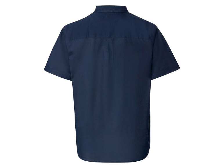 Gehe zu Vollbildansicht: LIVERGY® Freizeithemd Herren, aufgesetzte Brusttasche, aus Leinen und Baumwolle - Bild 15