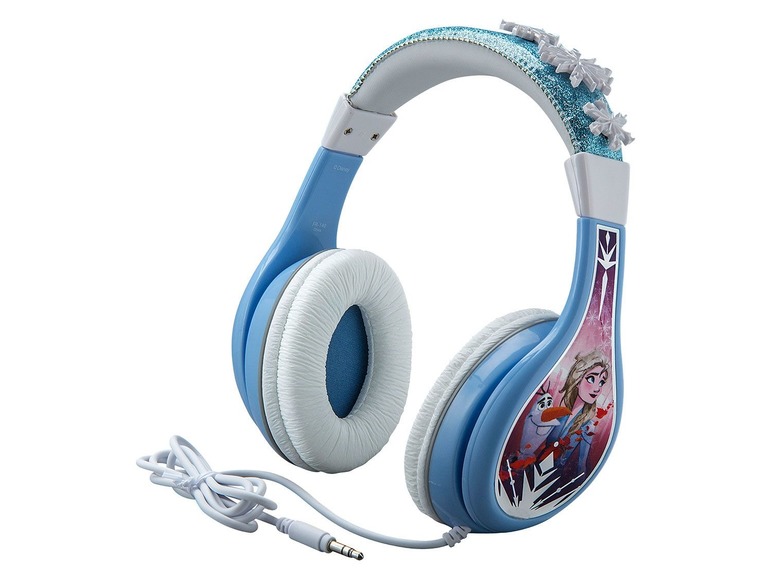 Gehe zu Vollbildansicht: ekids Disney Frozen 2 Kopfhörer mit Lautstärkebegrenzung größenverstellbar Eiskönigin Anna und Elsa FR-140 - Bild 1