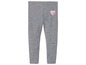 Graue Leggings mit Herzen