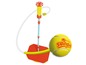 Swingball-Set mit Stange, Seil und Tennisball.