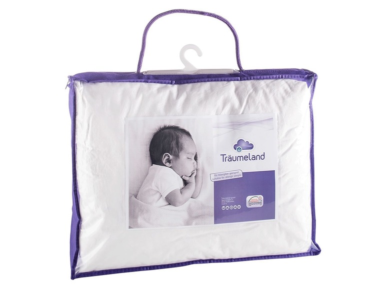 Gehe zu Vollbildansicht: Träumeland Baby- Kinderbettdecke »Tau«, mit Naturfaser TENCEL™, für Allergiker geeignet - Bild 2