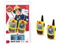 Zwei gelbe Walkie Talkies mit Fireman Sam Design.