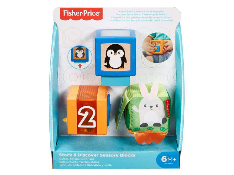 Gehe zu Vollbildansicht: Fisher-Price Spielzeugset »Tierbausteine« - Bild 6