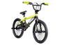 Ein schwarzes und gelbes Big Ripper BMX-Fahrrad.