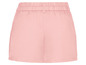 Rosa Shorts mit elastischem Bund.