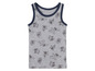 Ein graues Tanktop mit Tom und Jerry-Motiv.