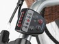 Nahaufnahme eines Fischer E-Bike Displays mit Batterie-Level-Anzeige.