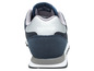 Blaue New Balance Sneaker aus Mesh und Wildleder