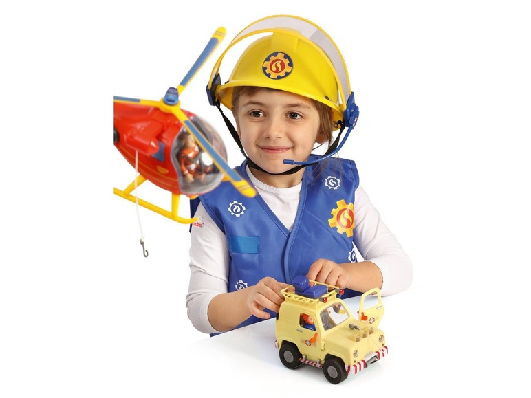 Gehe zu Vollbildansicht: Simba Feuerwehrmann Sam Hubschrauber mit Figur - Bild 11