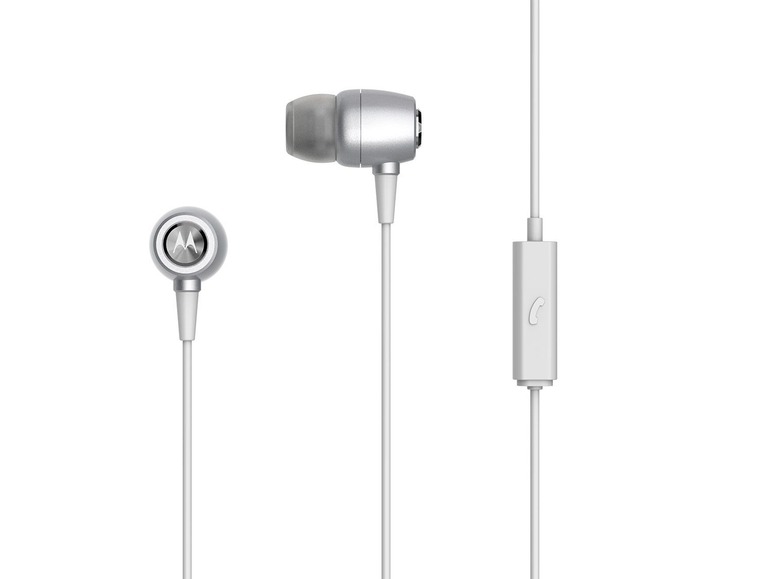 Gehe zu Vollbildansicht: MOTOROLA Earbuds Metal kabelgebundener In-Ear Kopfhörer inkl. Freisprecheinrichtung - Bild 3