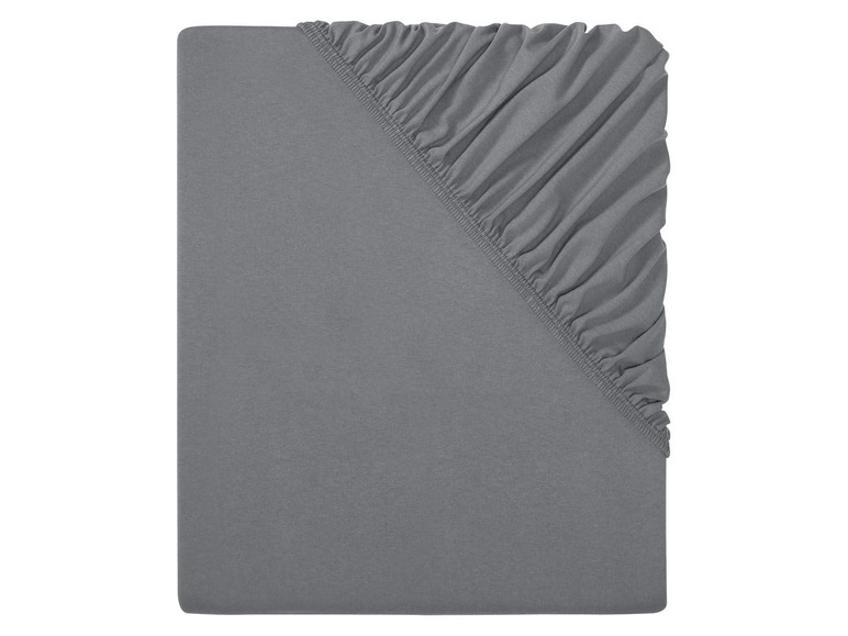 Gehe zu Vollbildansicht: MERADISO® Jersey Spannbettlaken, 180-200 x 200 cm - Bild 3
