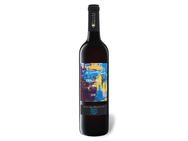 Gehe zu Vollbildansicht: Graciano Edicion Especial Rioja DOCa trocken, Rotwein 2015 - Bild 1