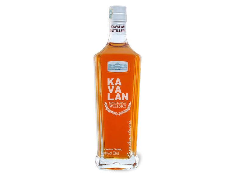 Gehe zu Vollbildansicht: Kavalan Classic Single Malt Whisky 40% Vol - Bild 2