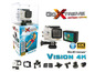 GoXtreme Vision 4K Actionkamera mit Zubehör
