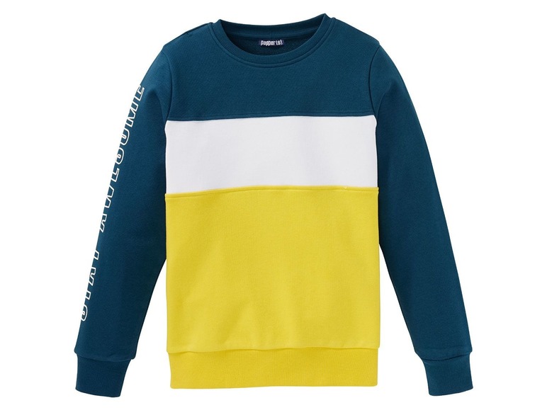 Gehe zu Vollbildansicht: PEPPERTS® Sweatshirt Jungen, Sweat-Qualität, mit Baumwolle - Bild 6