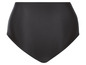 Schwarze Badehose mit hohem Bund.
