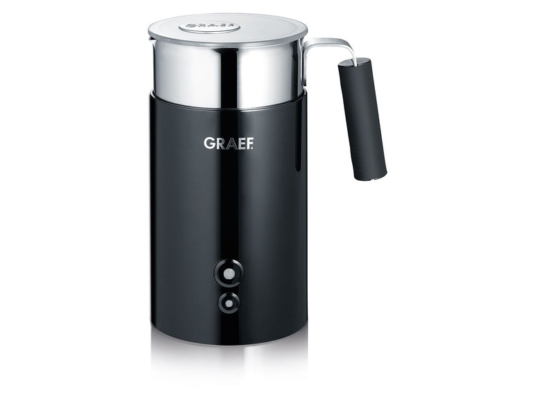 Gehe zu Vollbildansicht: GRAEF Elektrischer Milchaufschäumer MS 702 schwarz - Bild 1