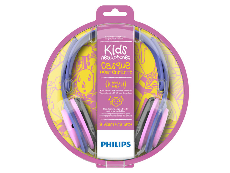 Gehe zu Vollbildansicht: PHILIPS Kids Headphones - On-ear SHK2000PK/00 - Bild 4