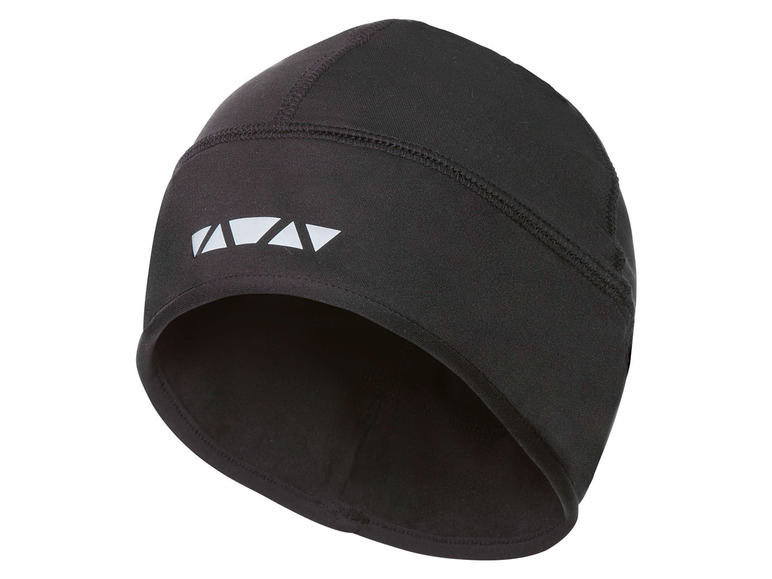 Schwarze AVA Mütze mit reflektierenden Details
