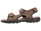 Braune Sandalen mit Schnalle