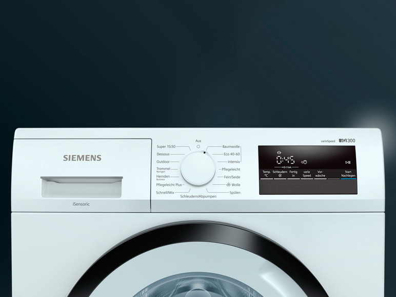 Gehe zu Vollbildansicht: Siemens Waschmaschine »WM14N122«, EEK D - Bild 7