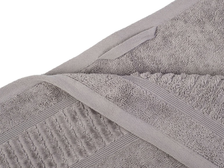 Gehe zu Vollbildansicht: Gözze Handtuch, 50 x 100 cm, reine Bio-Baumwolle, mit Bordüre und Kordelaufhänger, hochwertige Qualität - Bild 55