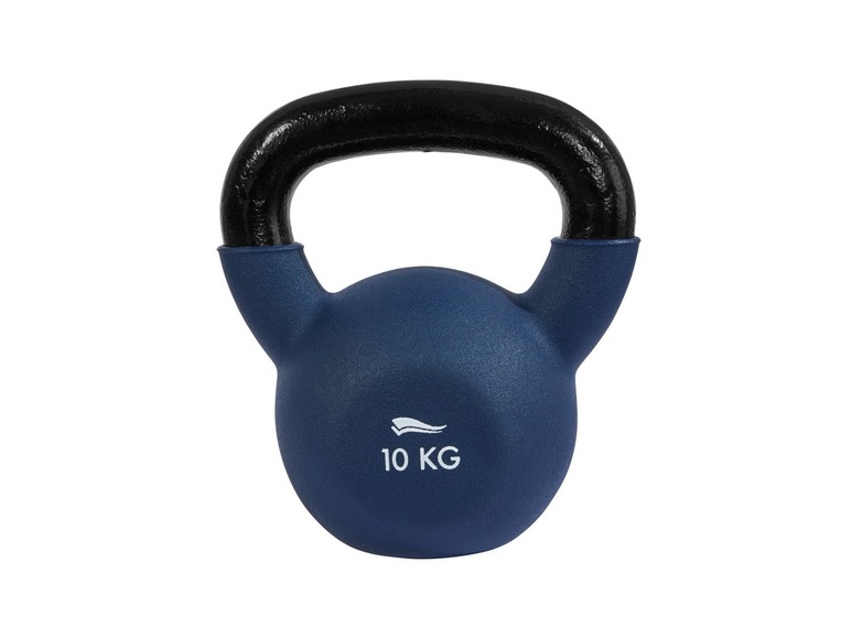 Gehe zu Vollbildansicht: CRIVIT® Kettlebell, 10 kg, aus Gusseisen, mit breitem Griff, inklusive Trainingsanleitung - Bild 1