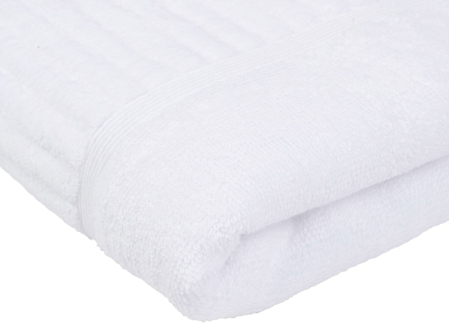 GÖZZE Badetuch Bio 100 x 150 cm (Weiß) – Bild 2 von 4
