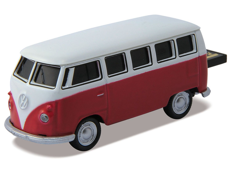 Gehe zu Vollbildansicht: GENIE USB-Stick 32GB »VW Bus«, rot/weiß - Bild 2