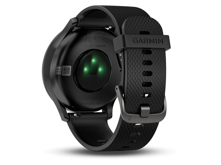 Gehe zu Vollbildansicht: GARMIN Smartwatch Vivomove HR Sport Größe L Schwarz - Bild 4