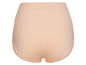 Nahtlose beige Unterhose.