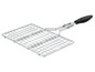 Ein Grillrost mit Griff zum Grillen von Speisen.