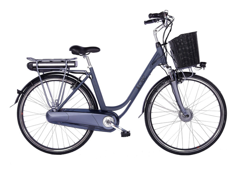 Gehe zu Vollbildansicht: Llobe E-Bike »Black Motion 2.0«, Citybike, Damen, 28 Zoll - Bild 6