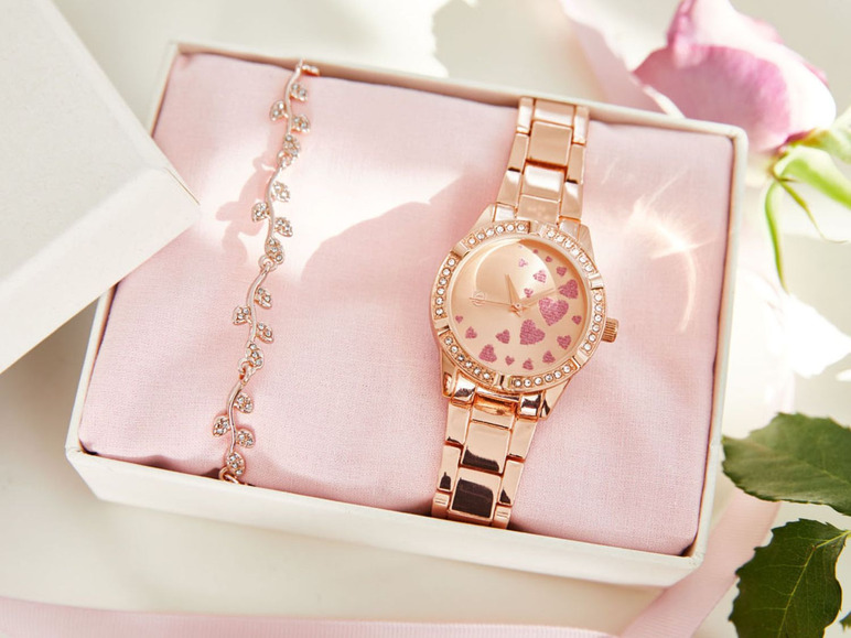 Gehe zu Vollbildansicht: AURIOL® Armbanduhr Damen, mit Metallgehäuse - Bild 12