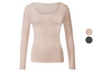 Esmara Langarmshirt in rosa, beige und schwarz.