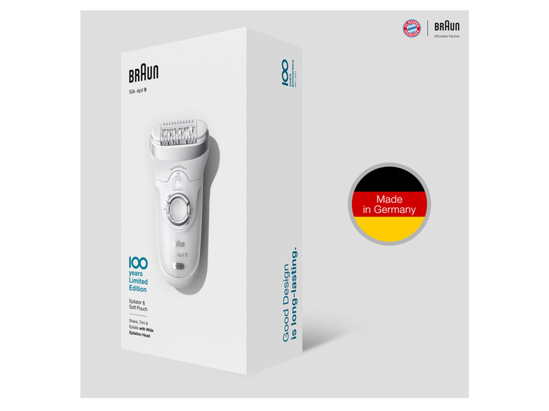 Gehe zu Vollbildansicht: BRAUN Limited Edition »Silk-épil 9« Epilierer + Peeling Bürste - Bild 2