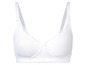Weißer BH mit verstellbaren Trägern
