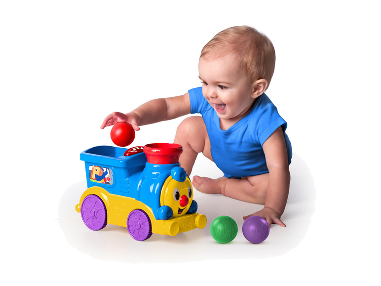 Gehe zu Vollbildansicht: Bright Starts™ Spielzeugzug Roll & Pop Train™ - Bild 4