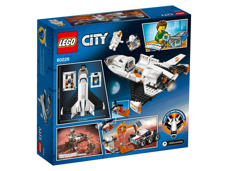 Gehe zu Vollbildansicht: LEGO® City 60226 »Mars Forschungsshuttle«, 273-teilig - Bild 2