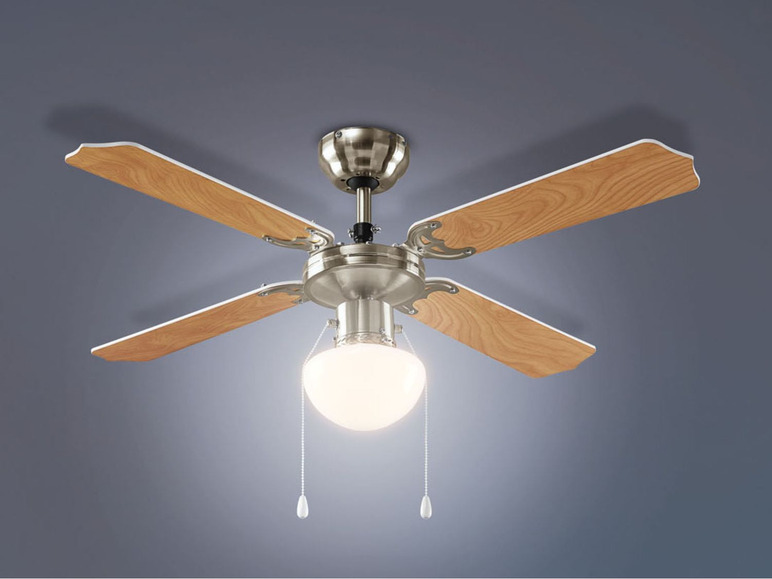 Gehe zu Vollbildansicht: LIVARNO home Deckenleuchte LED mit Ventilator - Bild 9
