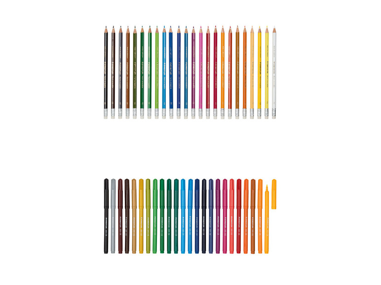 Gehe zu Vollbildansicht: STAEDTLER Stifte, 24 Farben - Bild 1