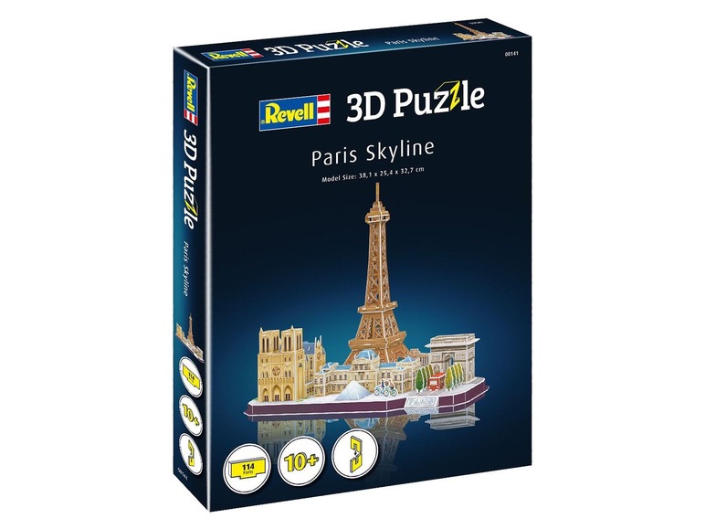 Gehe zu Vollbildansicht: Revell 3D Puzzle »Paris Skyline«, 114 Einzelteile, ab 10 Jahren - Bild 8