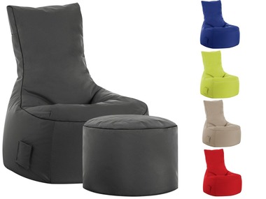 SITTING POINT - SITTING POINT Sitzsack »Swing SCUBA«, In- und Outdoor, wahlweise mit Hocker