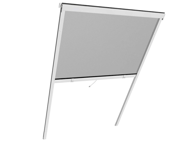 Komplettbausatz, H für 160 x cm Insektenschutz-Rollo wip Dachfenster, 100 B