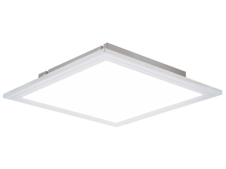 Gehe zu Vollbildansicht: Nino Leuchten LED-Deckenleuchte »Panelo«, aus Kunststoff, viereckig, warmweiß - Bild 1