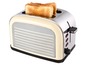 Retro-Toaster mit zwei Toastscheiben.