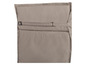 Beige Sitzkissen mit Gurt