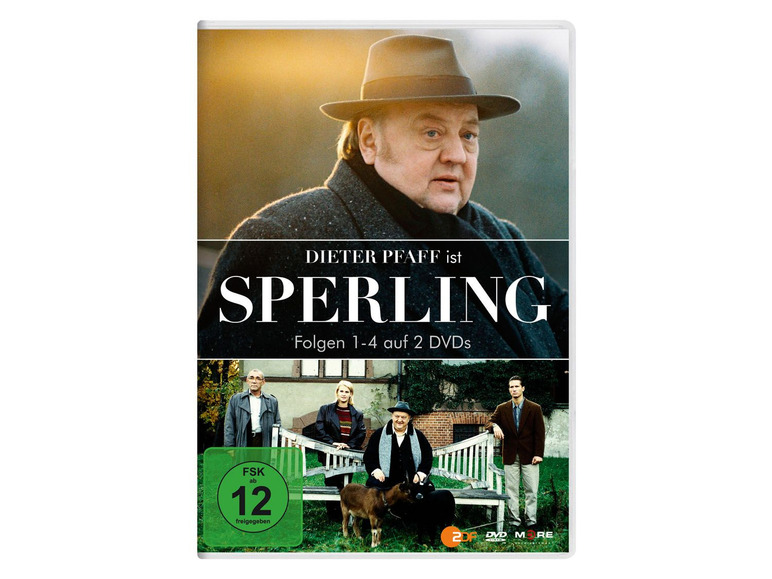 DVD-Hülle der deutschen Fernsehserie 'Sperling' mit Dieter Pfaff.