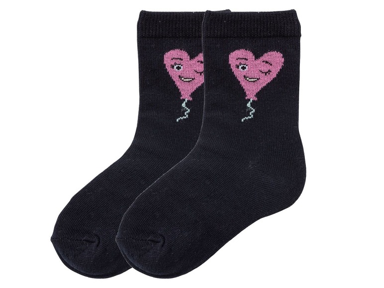 Gehe zu Vollbildansicht: LUPILU® Mädchen Socken, mit Lycra, hoher Baumwollanteil, 7 Paar - Bild 9