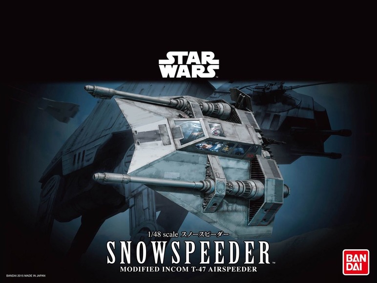 Gehe zu Vollbildansicht: Bandai Modellbausatz »Snowspeeder«, Maßstab 1:48, ab 13 Jahren - Bild 2